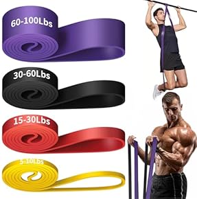 Premium Resistance Bands Set - 5 Levels for Strength Training & Home Workouts